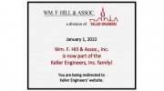William F Hill & Associates Inc - William F Hill Pe